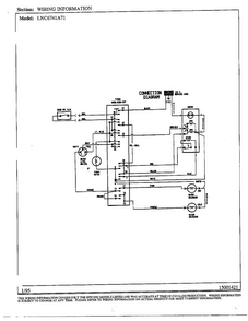 Wiring Diagram Diagram and Parts List for 6741A  Norge Washer