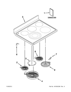 Part Location Diagram of W10430934 Whirlpool USE & CARE GUIDE