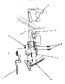 Out-of-balance Switch Diagram and Parts List for LW8413W2 LW8413W2A Amana Washer