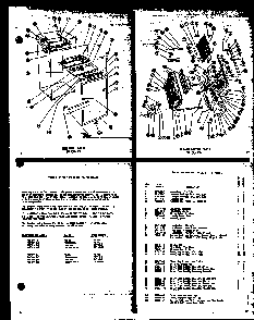 Interior Parts 19 Cu. Ft. Diagram and Parts List for T15G-C-P60100-2WC  Amana Refrigerator