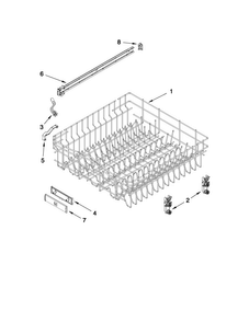 Part Location Diagram of W10056298 Whirlpool HANDLE