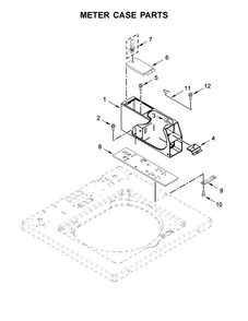 Part Location Diagram of W10846503 Whirlpool Wire