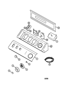 Part Location Diagram of 22002339 Whirlpool SCREW