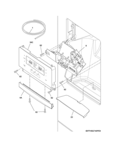 Part Location Diagram of 242176501 Frigidaire Refrigerator Sump