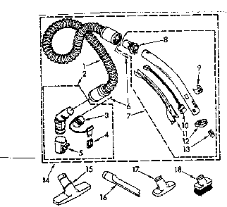 Part Location Diagram of 743504 Maytag Hose