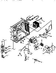 Switches And Microwave Diagram and Parts List for 56566101690  Kenmore Microwave
