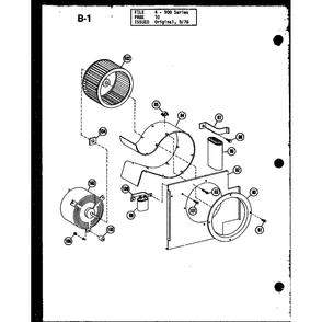 Diagram 7 Diagram and Parts List for SB900-30A P55761-1R Amana Air Conditioner