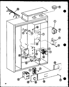 Part Location Diagram of D6789028 Whirlpool Capacitor