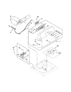 Part Location Diagram of WPW10658444 Whirlpool Drawer