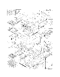 Body Diagram and Parts List for 79075422410  Kenmore Range