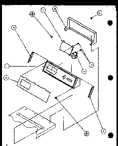 Section 2 Diagram and Parts List for LWD962 P7804724W W Amana Washer