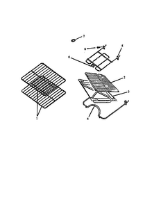 Page 3 Diagram and Parts List for EHT-330  Caloric Range