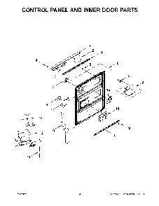 Part Location Diagram of W11679656 Whirlpool DIVERTER