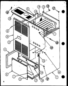 Part Location Diagram of C6415904 Whirlpool Insulation ht. exc