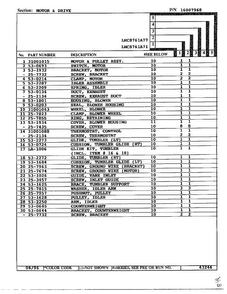 Motor And Drive Page 2 Diagram and Parts List for LNC-8761A77  Maytag Dryer