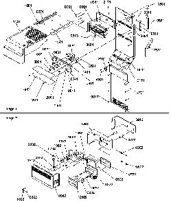 Ice Makercontrol Assy Diagram and Parts List for SRDE27S3W-P1190602WW  Amana Refrigerator