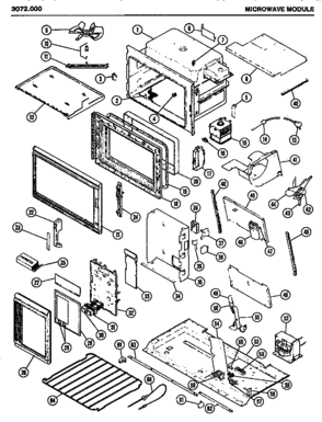 05 - Page 1 Diagram and Parts List for 3072000  Maytag Microwave Oven Combo