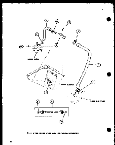 Section 18 Diagram and Parts List for LW1502 P7762132W W Amana Washer