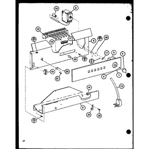 Diagram 20 Diagram and Parts List for PTRC32B1 P6924609R Amana Air Conditioner