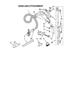 Part Location Diagram of 4370614 Whirlpool DISCONTINUED