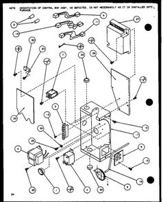 Diagram 10 Diagram and Parts List for GCI140C35A P9898216F Amana Furnace