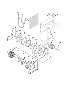 Part Location Diagram of 8404P011-60 Whirlpool SHIELD-VNT
