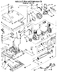 Part Location Diagram of 4368549 Maytag Motor unit