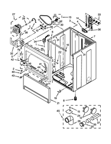 Part Location Diagram of W10459658 Whirlpool TOEPNL