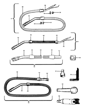 04 - HOSE Diagram and Parts List for 1340  Maytag Washer