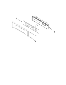 Part Location Diagram of W10278522 Whirlpool PANL-CNTRL