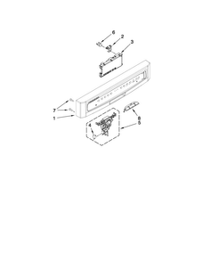 Part Location Diagram of W10859807 Whirlpool HANDLE