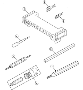 Tools Diagram and Parts List for SSG909WF  Speed Queen Dryer