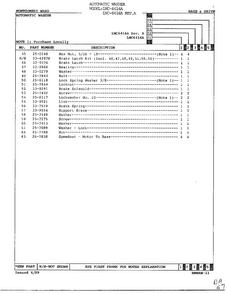 Base And Drive Page 3 Diagram and Parts List for 6416A REV A Norge Washer