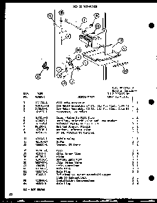 Add On Ice-maker Diagram and Parts List for SRI22GG-P7745511WG  Amana Refrigerator
