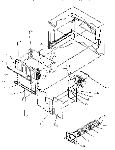 Evaporator Assembly Diagram and Parts List for TH18S3W-P1195301W  Amana Refrigerator