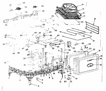 Part Location Diagram of 4086 Maytag Terminal block