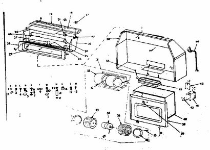 Part Location Diagram of 17317 Maytag Housing