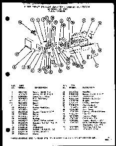 Section 2 Diagram and Parts List for BW20K-P7812510W  Amana Refrigerator