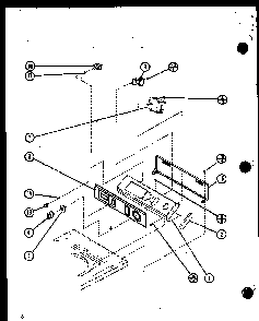 Section 15 Diagram and Parts List for LW2502L P1118409WL Amana Washer