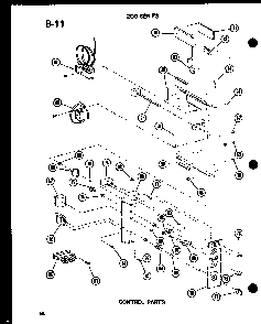 Section 7 Diagram and Parts List for 212-2JM P54655-65R Amana Air Conditioner