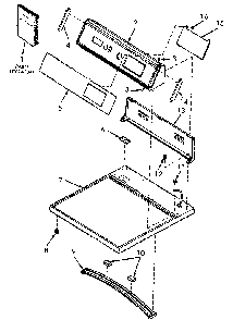 Part Location Diagram of 59673 Whirlpool NLAFASSEMBLY,WIRING HARNESS