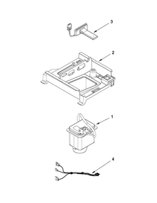Pump Parts Diagram and Parts List for JIM158XYRS0  Jenn-Air Ice Maker
