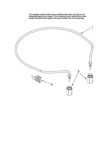Heater Parts Diagram and Parts List for MDB6702AWB0  Maytag Dishwasher