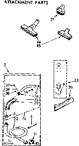 Part Location Diagram of 741141 Maytag Hose