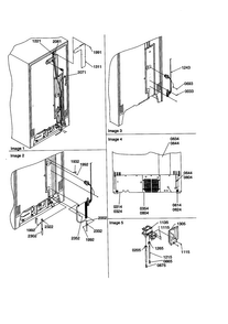 Cabinet Back/water Valve Diagram and Parts List for SCD23VBW-P1315305WW  Amana Refrigerator