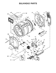 Part Location Diagram of W11702231 Whirlpool SENSOR