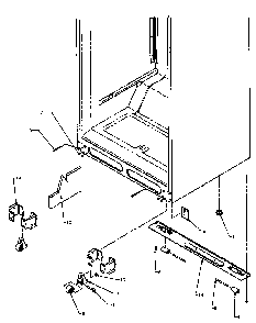 Accessory Kit Parts Diagram and Parts List for TJ18R3L-P1181712WL  Amana Refrigerator