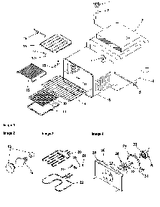 Cavity Diagram and Parts List for ARTSC8650E-P1130660NE  Amana Range