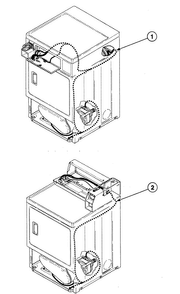 Harnesses Diagram and Parts List for SDEB07QJ1500  Speed Queen Dryer