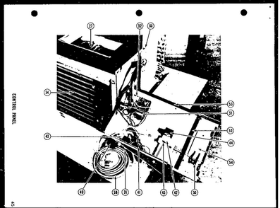 Section 3 Diagram and Parts List for 215-3SPH  Amana Air Conditioner